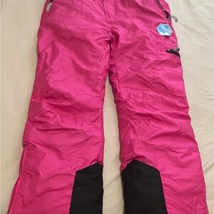Girls Arctic Quest Pink Snow Pants